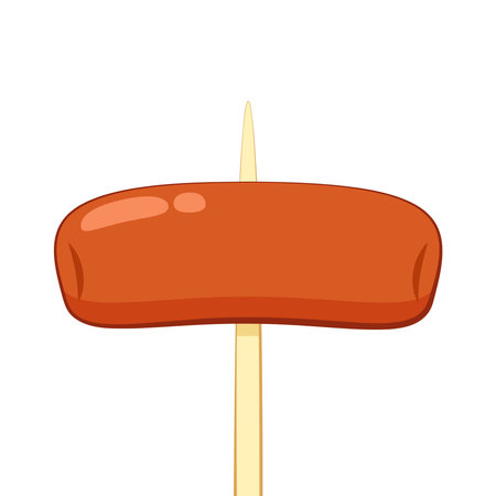 Tteokbokki Noodle vector. Korean food. Spicy rice cake. Tteokbokki logo design.のイラスト素材