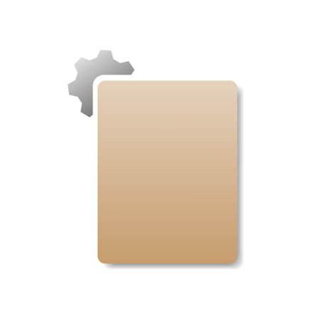 Icons about information or recording.のイラスト素材