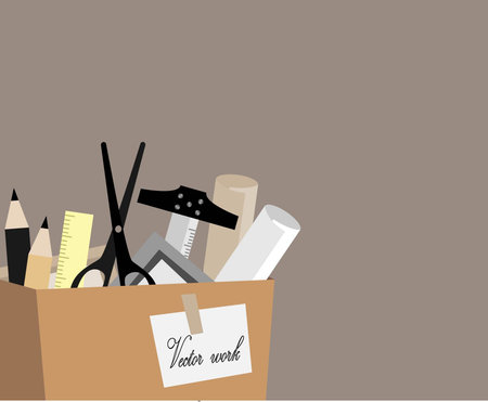 Stationary and work in the box