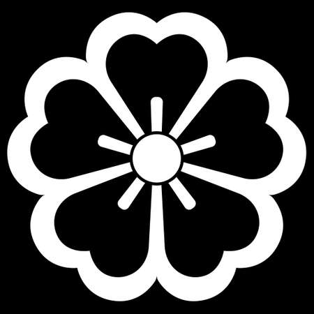 It is a family crest. It's called Zhongyin Sakura.のイラスト素材