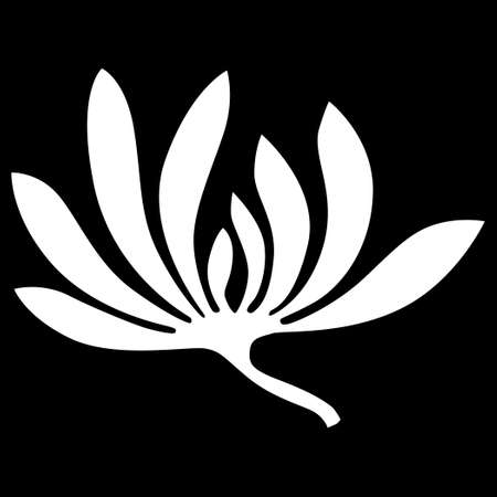 It is a family crest. It's called an orchid.のイラスト素材