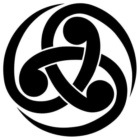 It is a family crest. It's called Kumiba.のイラスト素材