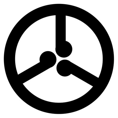 It is a family crest. It is called Marugotoku.のイラスト素材