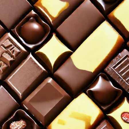 background of chocolate bars close-up. sweet food background. macroの素材