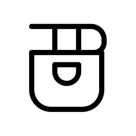 Dishwasher machine icon vector. A thin line sign. Isolated contour symbol illustrationのイラスト素材