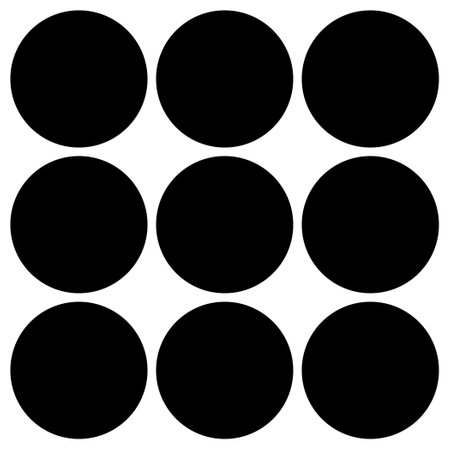 Random circles, dots, speckles pattern - stock vector illustration, clip-art graphicsのイラスト素材