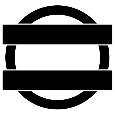 Stamp vector icon. Flat black symbol. Pictogram is isolated on a white background. Designed for web and software interfaces.のイラスト素材