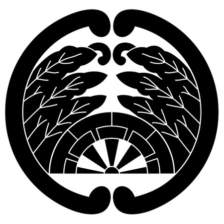 Tribal tattoo icon. Simple illustration of tribal tattoo vector icon for webのイラスト素材