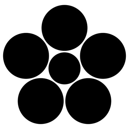 Random circles, dots. Speckles, stipple, stippling art spatial illustration - stock vector illustration, clip-art graphicsのイラスト素材