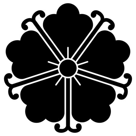 clover leafs plant icon vector illustration design silhouette black and whiteのイラスト素材
