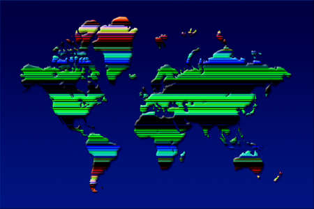 Abstract worldの写真素材