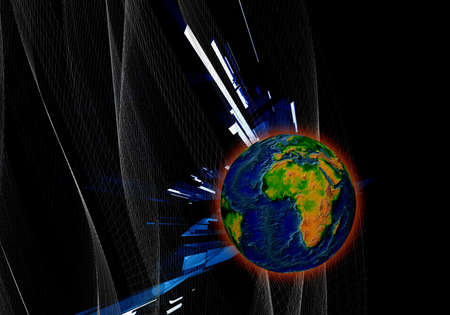 Abstract Worldの写真素材