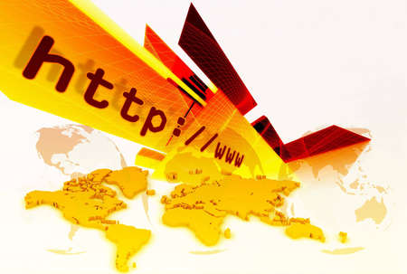 WWW Layoutの写真素材