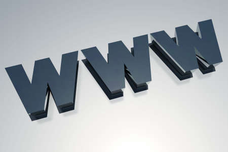 WWW Textの写真素材