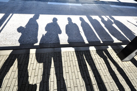 people shadow
