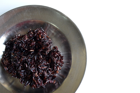 black sticky riceの写真素材