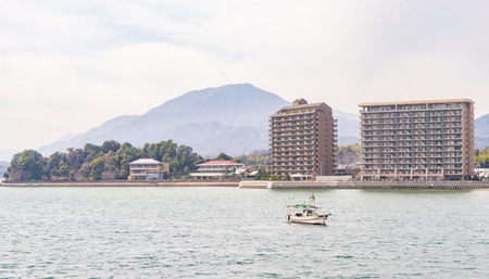 Hotels in Miyajima Islandの写真素材