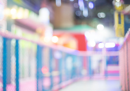 colorful Playground blurred bokeh for background