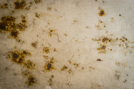 Rustic White Metal plate for texture background.の写真素材