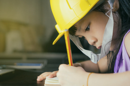 Engineering Kid education conceptの写真素材