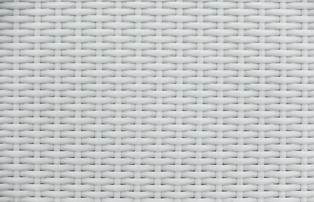 White weaving basket bamboo patternの写真素材