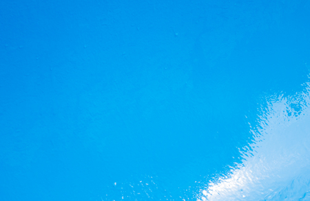 Wet PVC pool material surface for textureの写真素材
