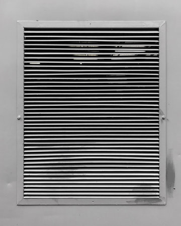 Metal Air conditioner ventilator holes for hot air flow