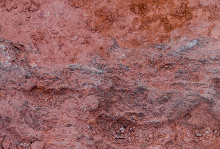 Orange Red Rock layer surface for texture background