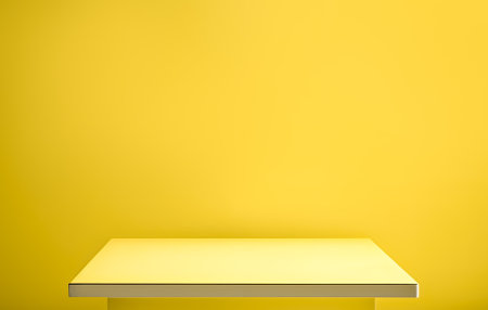 Empty display table for mock up stage showing for shop, Generative AIの素材