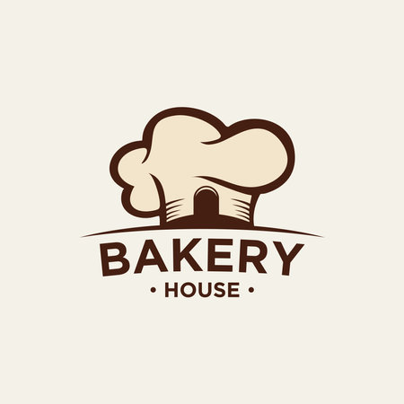 Bakery products premium quality label, Bakery shop bread logo designのイラスト素材