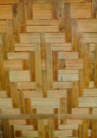Wall design made of bambooの素材