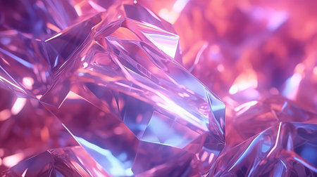 Close up of a shiny metallic surface. 3D rendering illustration.の素材