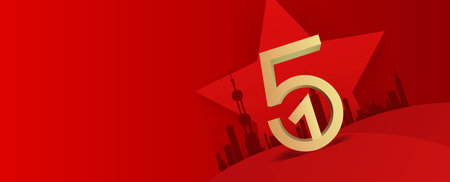 Original May 1st Labor Day poster material