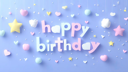 This cheerful image displays aの素材