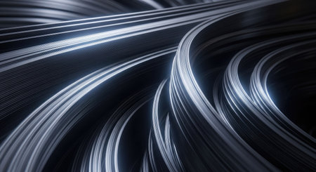 abstract fractal background a computer-generated 2D illustration, textureの素材