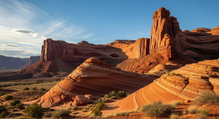 The Buttes of Capitol Reef National Park in United States of Americaの素材