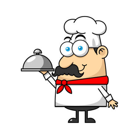 Chef Mascot Characterのイラスト素材