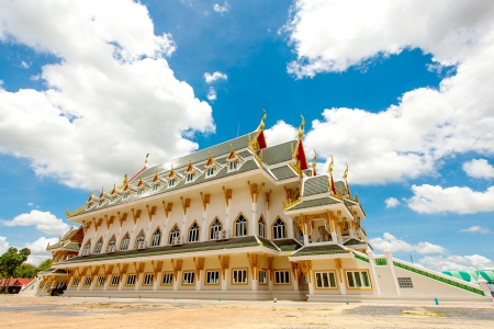 An old Buddhist templeの写真素材