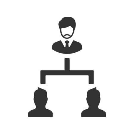 Team management iconのイラスト素材