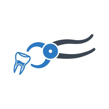 Tooth extraction iconのイラスト素材