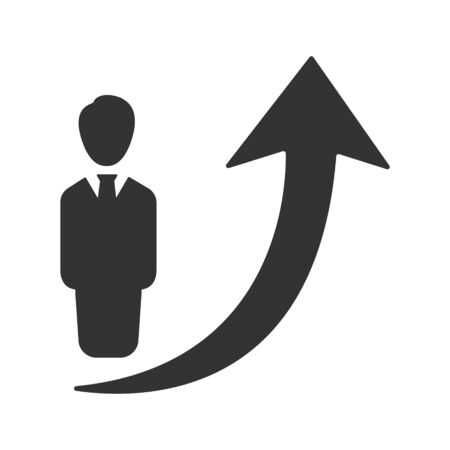 Business winner, success, achievement iconのイラスト素材