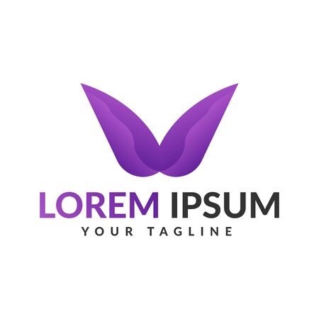 Letter V Logo. V Letter Design Vectorのイラスト素材
