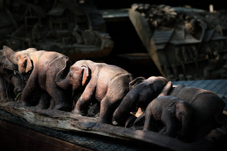 Elephant carve