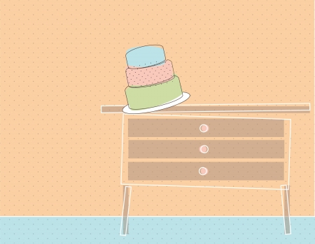 cakeのイラスト素材