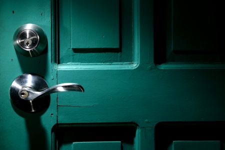 Door Lock  A photo of door locksの写真素材