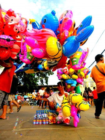 Balloon vendorの素材