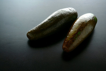 Fresh ripe avocado