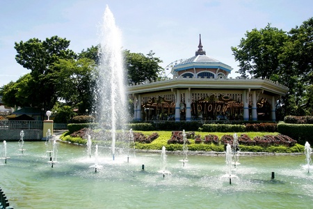 Enchanted Kingdom theme park in Laguna, Philippinesの素材