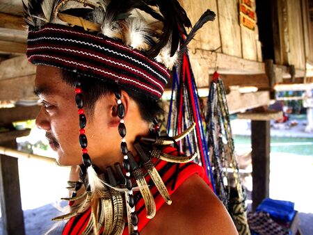 Artists and performers inside the Nayong Pilipino in Pampanga, Philippinesの素材