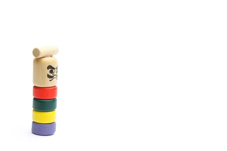 japanese toy darumaotoshiの写真素材
